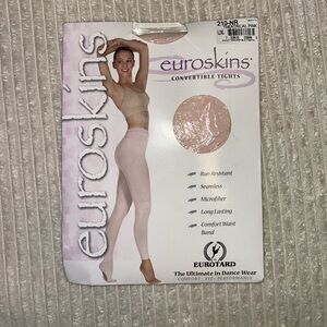 NWT Convertible Pink Tights L/XL adult